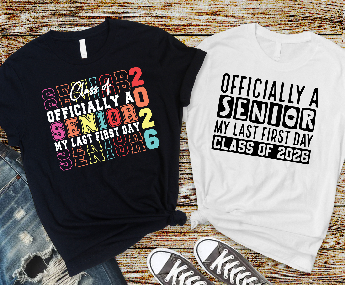 Stylish 2026 Senior T-shirts
