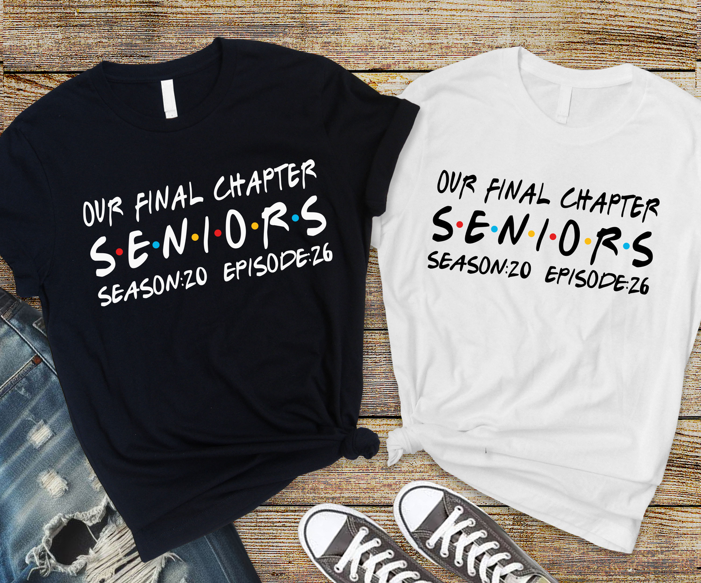 Stylish 2026 Senior T-shirts