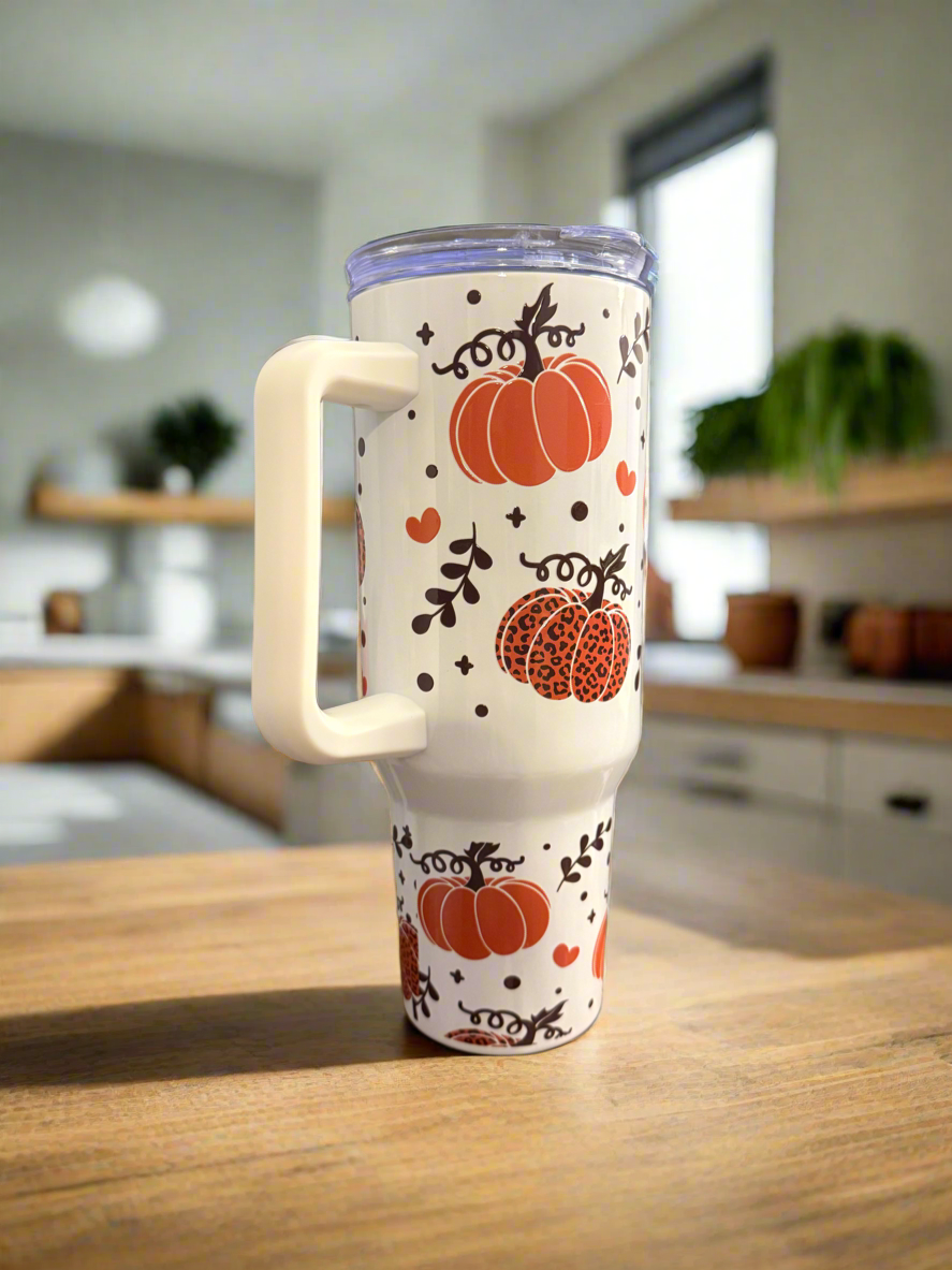 Fall Pumpkin 40oz tumbler