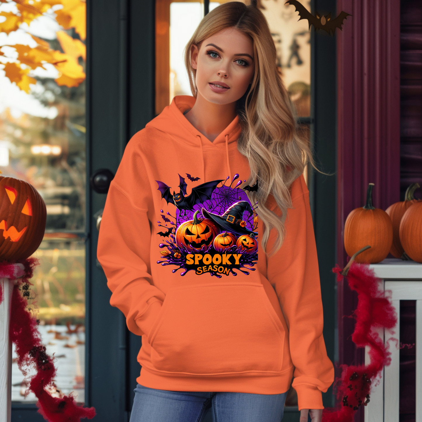 Spooky Season Shirt, Retro Halloween Shirt, Pumpkin Shirt, Spooky vibes