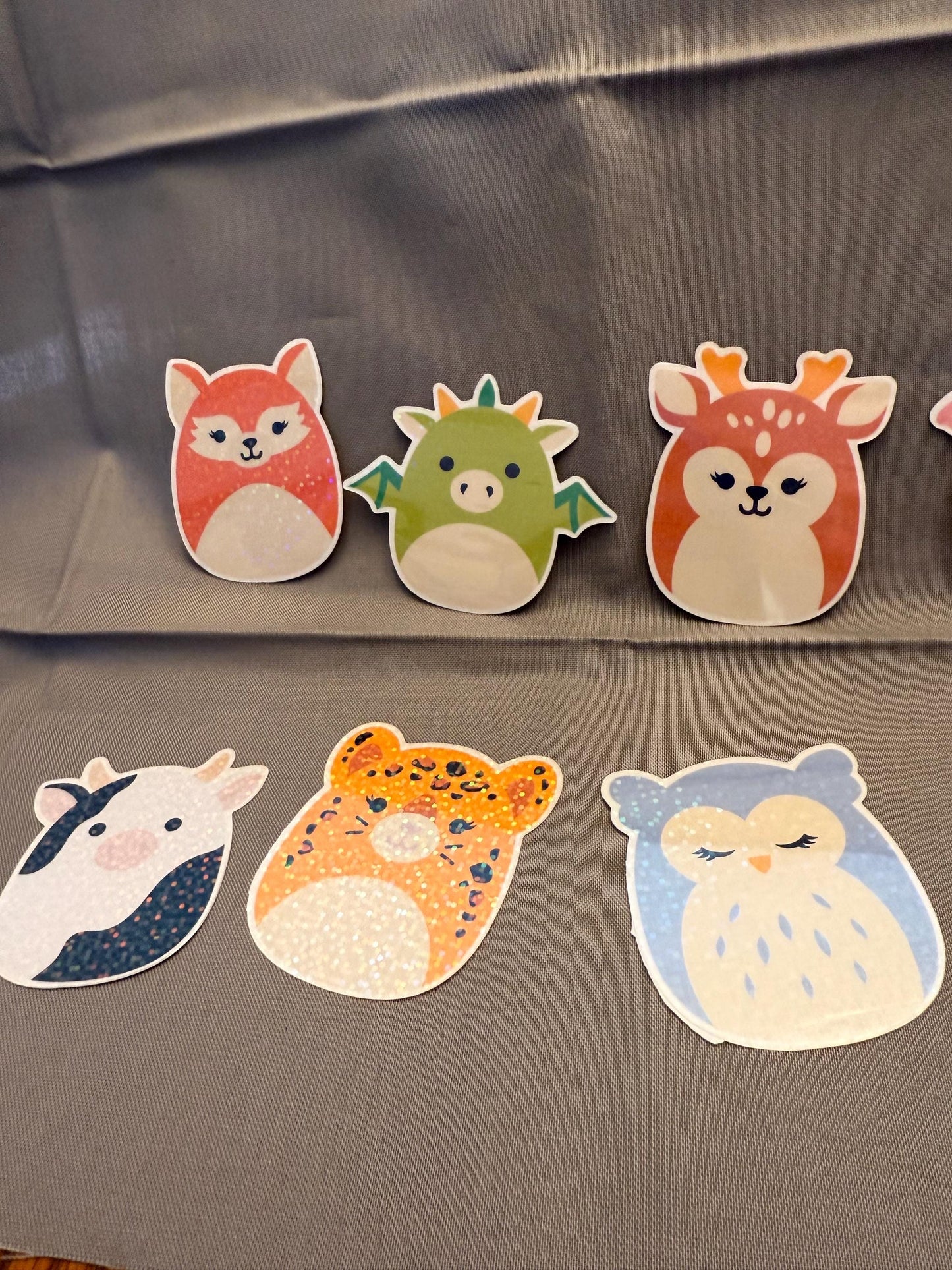 Adorable Squishmellow Sticker Pack - 12 Whimsical Designs| sticker set| Gifts for kids| Vinyl stickers