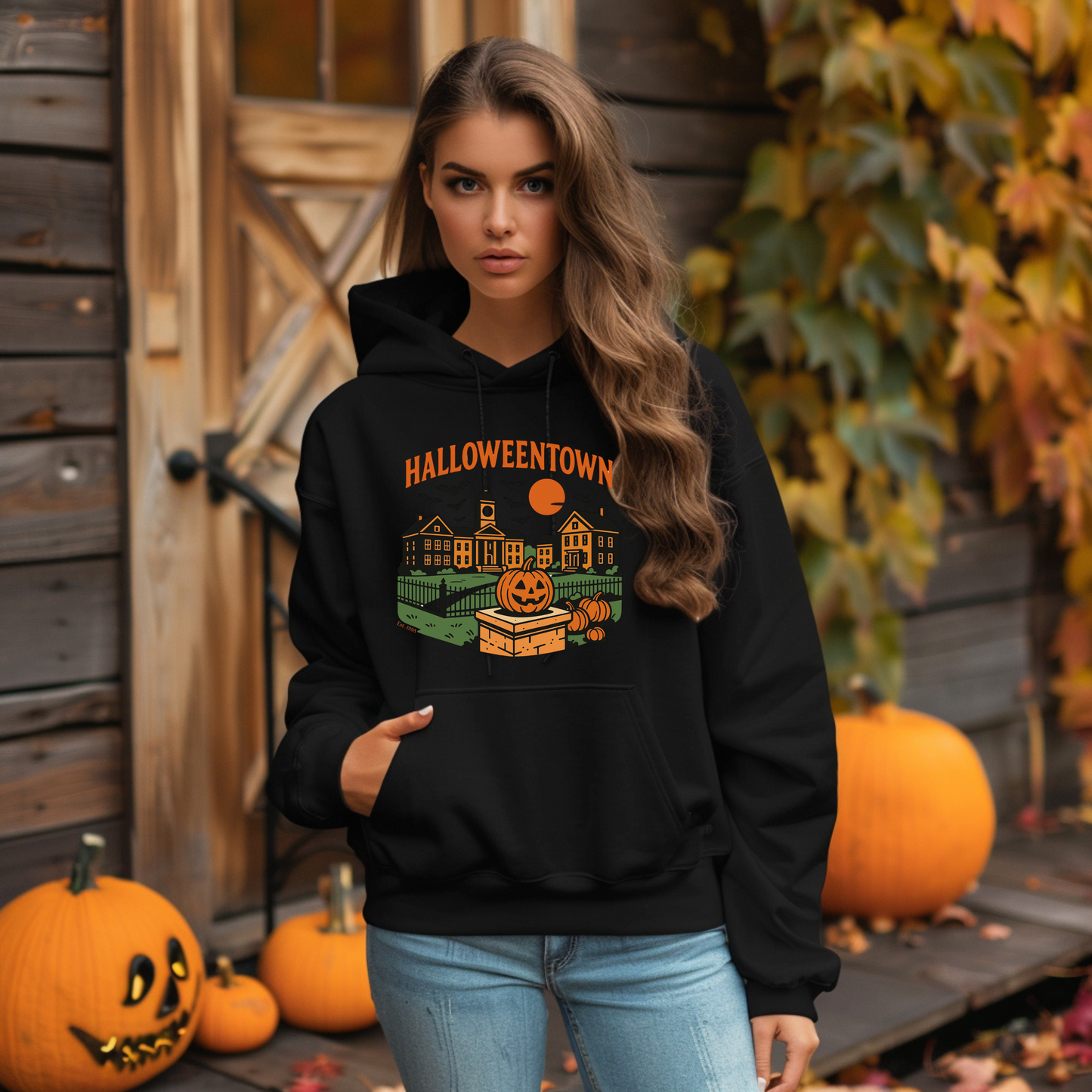 Halloweentown EST 1998 Shirt, Halloweentown University, Halloweentown Shirt, Fall Shirt, Retro Halloween Shirt, Spooky Season
