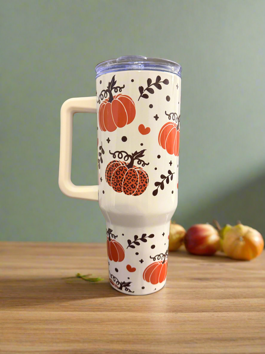 Fall Pumpkin 40oz tumbler
