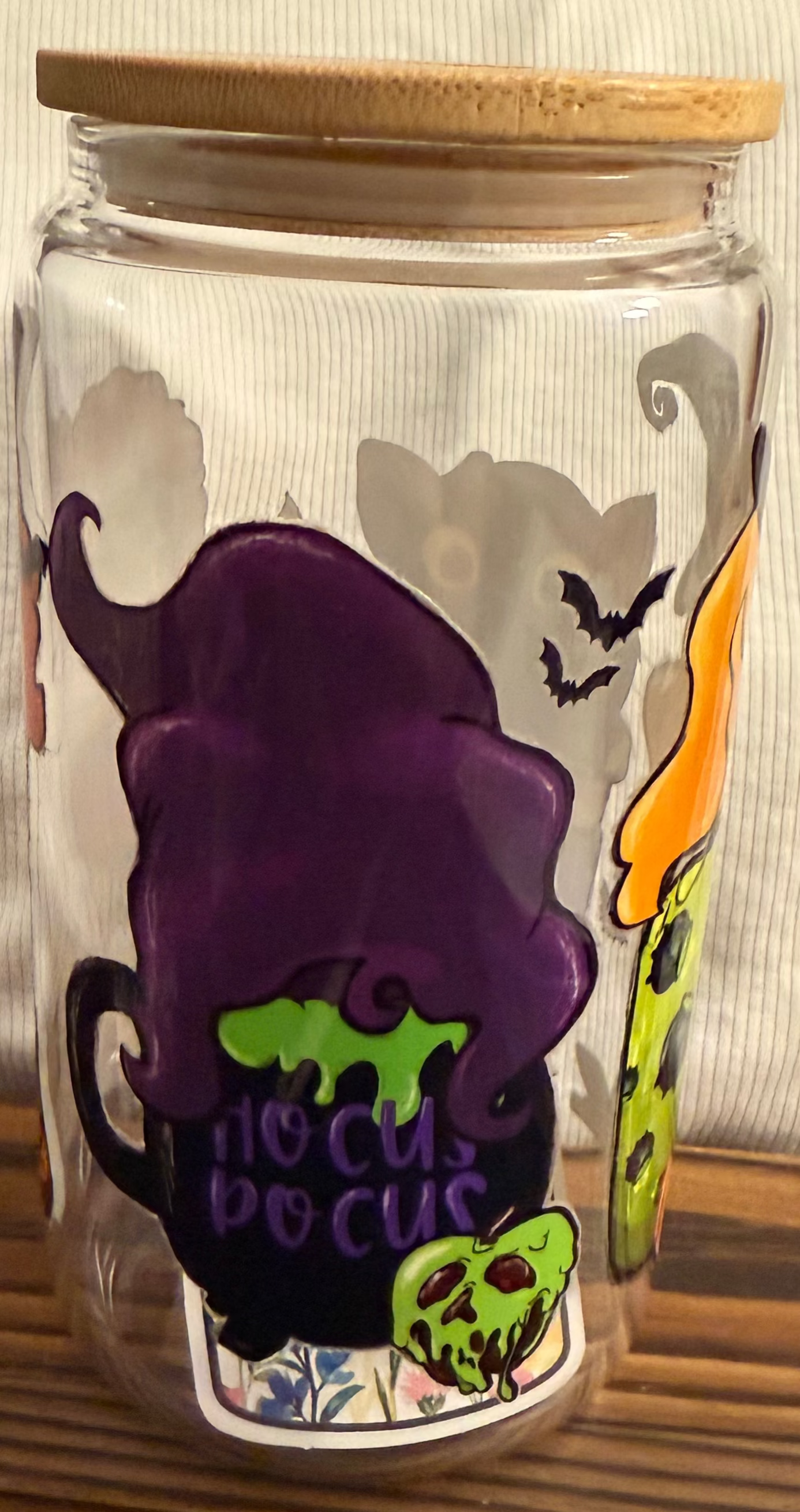 Witchy Coffee Glass can 16oz