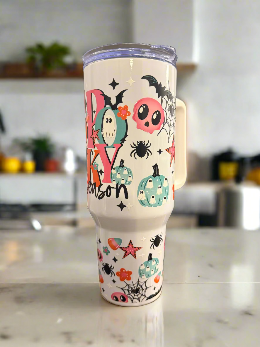 Cute and Spooky Halloween 40oz Tumbler