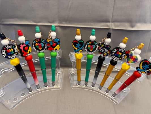 Unique Beaded Pen Supporting Autism Awareness