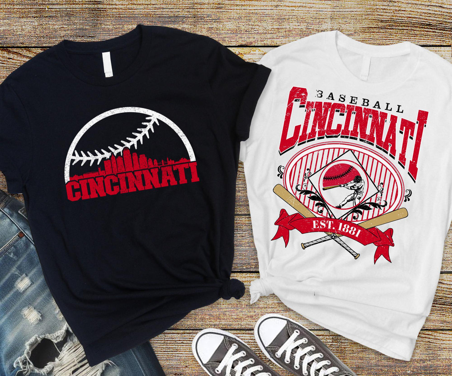 Cheer on the Reds with this Baseball Mom Shirt - Perfect for Game Day, Baseball Season Shirt, Softball Shirts, Softball Mom