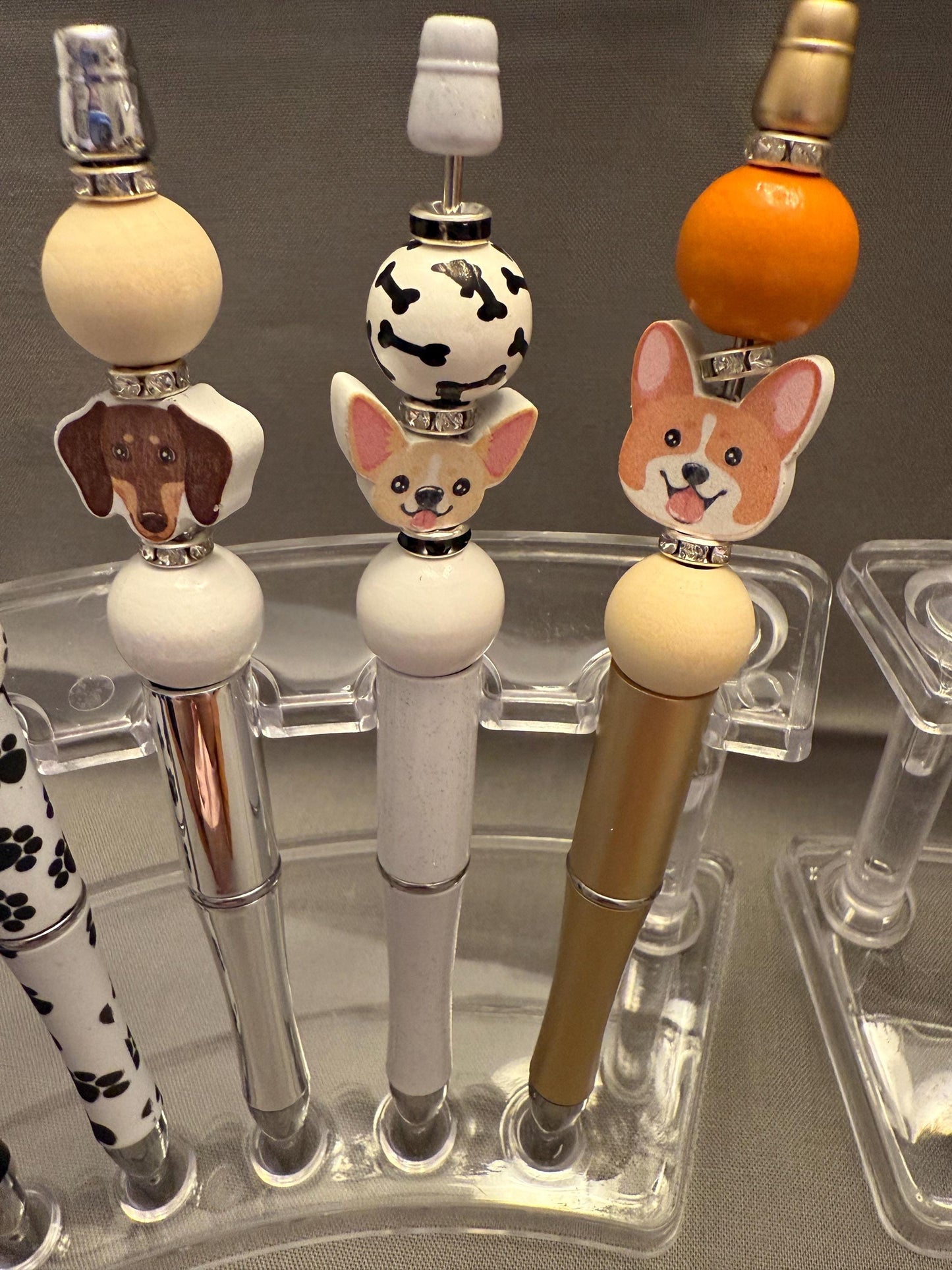 Handcrafted Beaded Pen for Dog Lovers