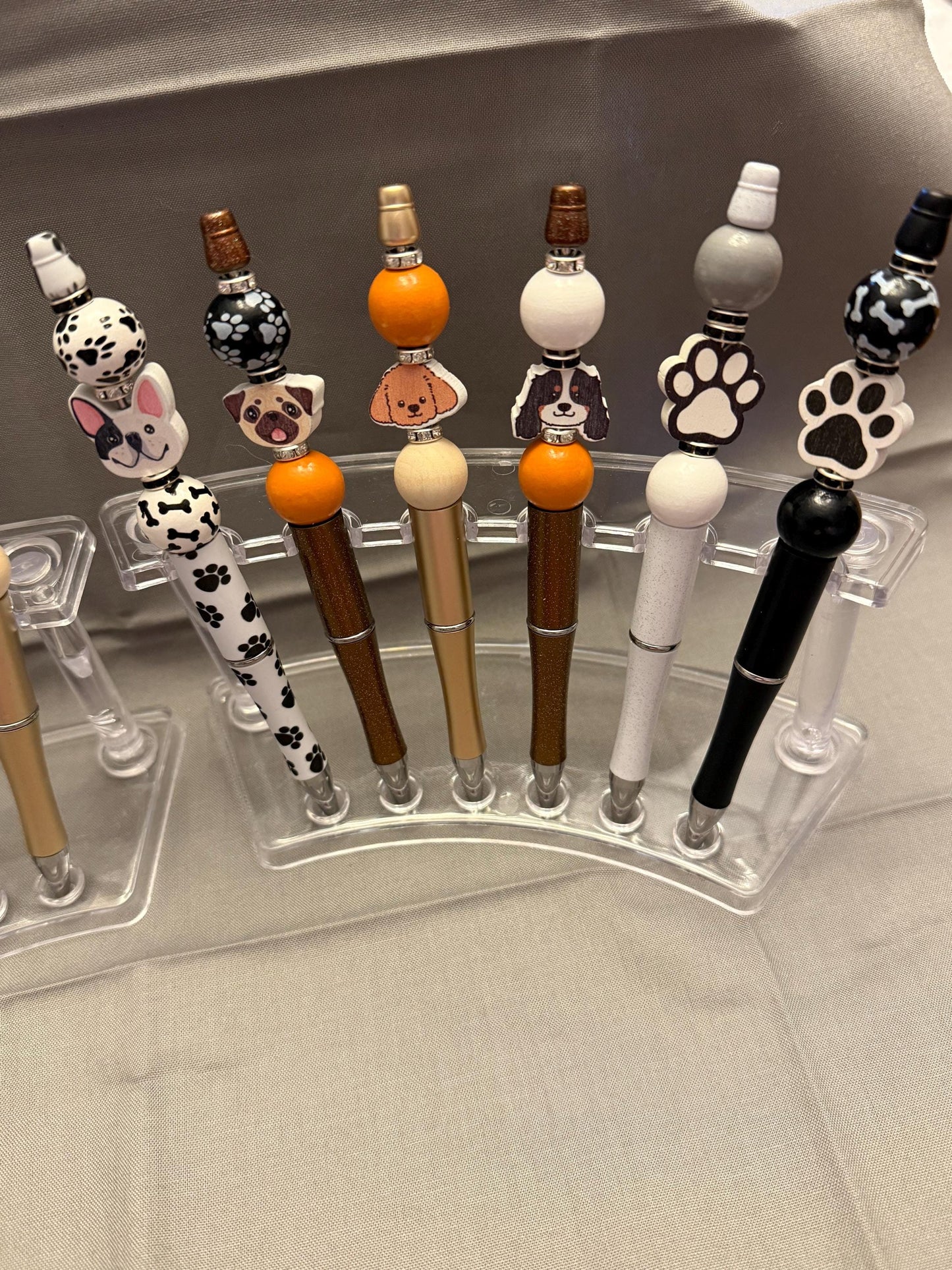 Handcrafted Beaded Pen for Dog Lovers