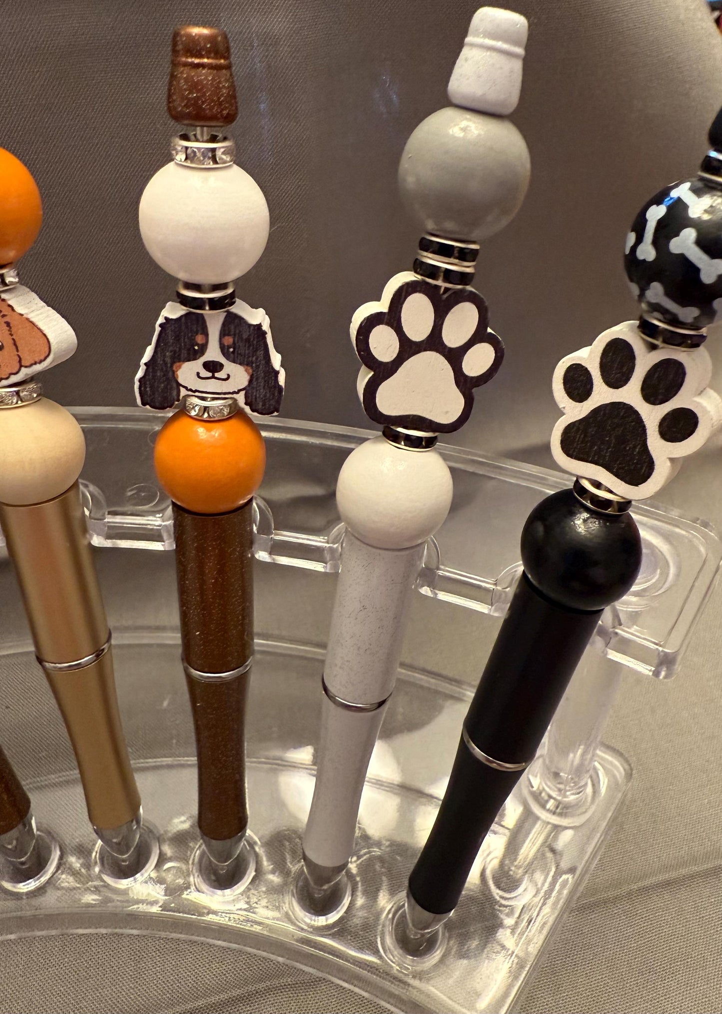 Handcrafted Beaded Pen for Dog Lovers